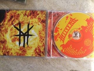 HELLYEAH signed CD booklet with CD 2