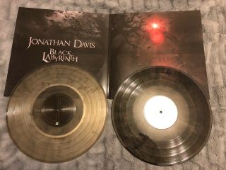 JONATHAN DAVIS Black Labyrinth Autographed Colored Vinyl (Signed 2LP) [KORN] 5
