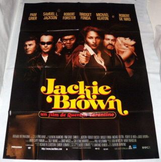 Jackie Brown Quentin Tarantino Pam Grier Blaxpoitation Large French Poster