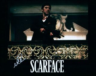 Al Pacino Scarface Signed 8x10 Picture Photo Autographed With