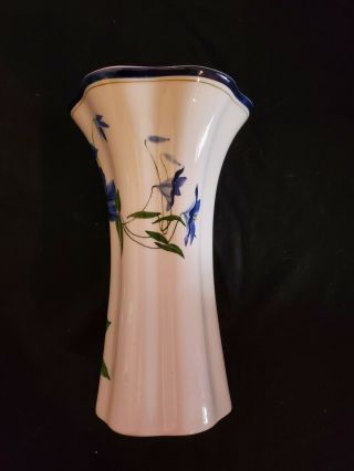 Tiffany & Co Este Ceramiche - Italy Vase - Blue Flowers 4