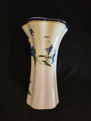 Tiffany & Co Este Ceramiche - Italy Vase - Blue Flowers 5