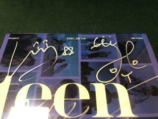TEEN TEEN ALL MEMBER Autograph (Signed) PROMO ALBUM KPOP 2