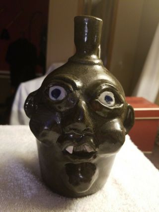 Ugly Face Jug by Georgia Potter Grace Nell Hewell and Harold Hewell 2