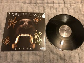 Adelitas Way Stuck Autographed 12” Vinyl (signed Record)