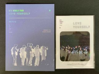 BTS - Love Your Self World Tour In Seoul Blu - ray RM MINI PHOTO BOOK FULL SET 8