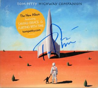 Tom Petty And The Heartbreakers Signed Cd Highway Companion