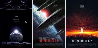 Independence Day (1996) Set Of 3 Movie Posters - Rolled