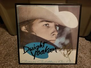 Dwight Yoakam Signed Autographed Vinyl Lp - Guitars Cadillacs Etc