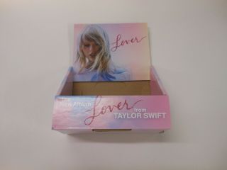 Taylor Swift Lover Promo Cd Holder Not In Stores 2019 Holds 6 Cds