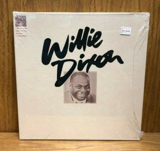 1988 The Chess Box By Willie Dixon 3 Lp Record Set,  12 - Page Booklet