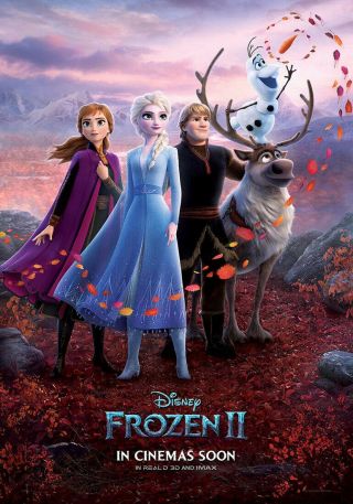 Frozen Ii 2 - Ds Movie Poster - D/s 27x40 - 2019 Intl Final