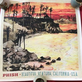 Phish Le Ventura 97 - 98 Poster Signed And Numbered 264/500 - 7 Cds