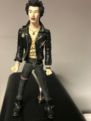 Collectible Medicom Sid Vicious Sex Pistols Figure Doll In Pack