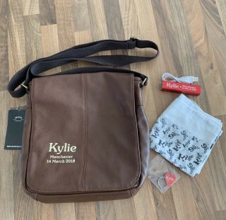 Kylie Minogue Golden Tour Tan Leather Bag Manchester