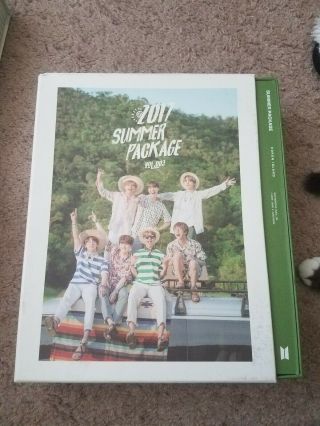 Bts Summer Package 2017 Opened But Suga Photocard