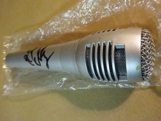 Signed GIBBY HAYNES Autographed Microphone Butthole Surfers Singer BECKETT 6