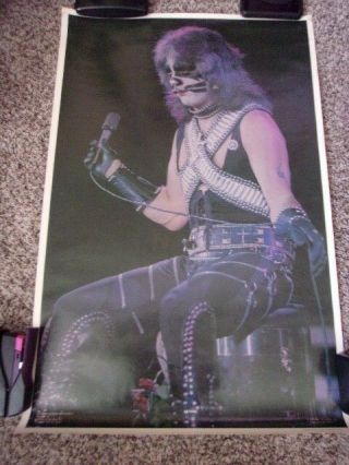 Kiss 1977 Alive Ii/love Gun Peter Criss Poster