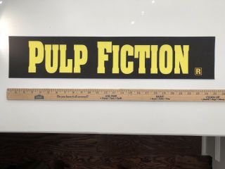 Quentin Tarantino’s Pulp Fiction Movie Mylar Poster - Lg 5x25 - Samuel L.  Jackson