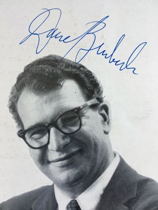 Dave Brubeck Quartet Autographed Program - Australian Tour 1960
