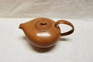 Russell Wright Iroquois Casual Ripe Apricot 4 Cup Teapot 2