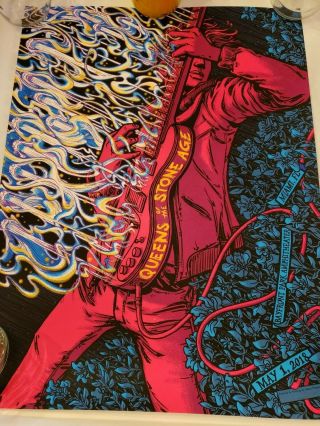 Queens Of The Stone Age Ap /60 Miami Poster