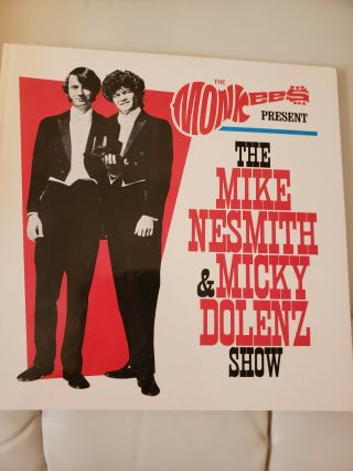 The Monkees Signed By Mike Nesmith And Micky Dolenz Hardback Vip Tour Book