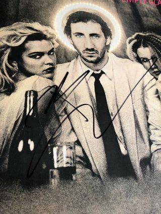 Pete Townshend Signed Vinyl Empty Glass The Who 2