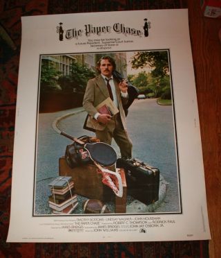 The Paper Chase Rolled Movie Poster 30 X 40 John Houseman Bottoms 1973