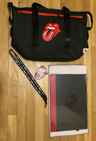 The Rolling Stones 2019 No Filter Tour Vip Merch Tote Bag,  (5) Lithos - Philly