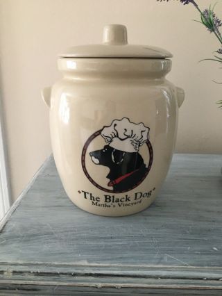 The Black Dog Cookie Jar Martha’s Vineyard