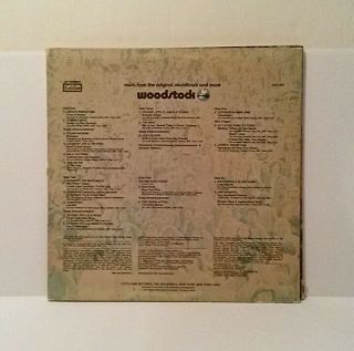 Woodstock 1 & 2 Vinyl LPs,  3 Day Ticket,  Woodstock Movie DVD,  Bonus 3
