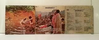 Woodstock 1 & 2 Vinyl LPs,  3 Day Ticket,  Woodstock Movie DVD,  Bonus 4