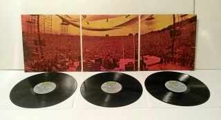 Woodstock 1 & 2 Vinyl LPs,  3 Day Ticket,  Woodstock Movie DVD,  Bonus 5