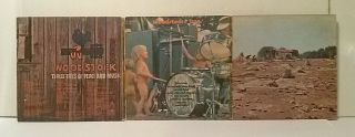Woodstock 1 & 2 Vinyl LPs,  3 Day Ticket,  Woodstock Movie DVD,  Bonus 8