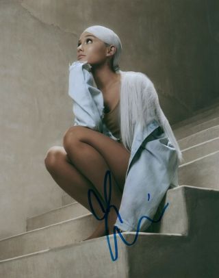 Ariana Grande Sexy Hott Signed 8x10 Autographed Photo Proof 5