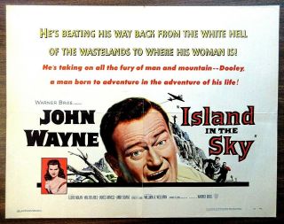 Island In The Sky (1953) Folded 22x28 - John Wayne / Lloyd Nolan / James Arness