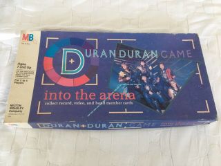 Duran Duran Into The Arena Board Game 1985 100 Complete Unpunched Rare