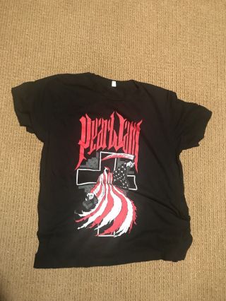 Pearl Jam Reaper Tour T Shirt Size L