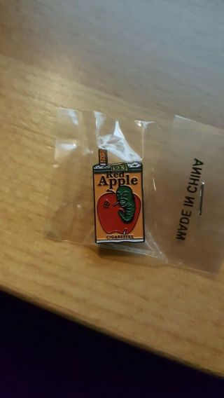 Once Upon A Time In Hollywood Red Apples Cigarettes Collector Pin Tarantino