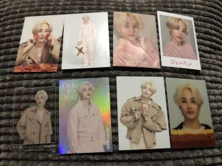 Seventeen 2019 Ode To You Official Photocard 8 Complete Set Jeonghan