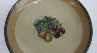 4 Monroe Salt Hand Crafted Northern Fruit Pattern 7 " Salad Plates Maine