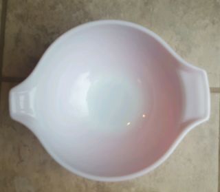 Vintage Pyrex Mixing Bowl Set of 3 Cinderella Style 441 442 444 Pink Gooseberry 8