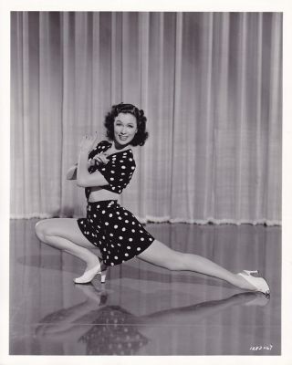 Eleanor Powell Leggy Dance Workout Vintage 1943 I Dood It Clarence Bull Dw Photo