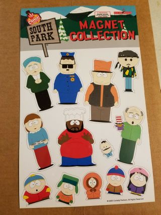 South Park 14 Pc Cast Magnet Set Awesome Tv Cartoon Comedy Central