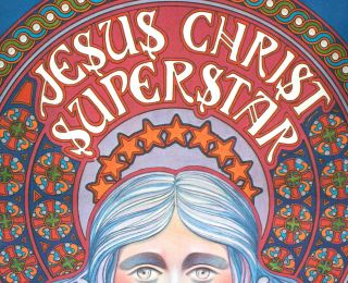 Jesus Christ Superstar Poster Full - Sized Artist Edition Hand - Signed David Byrd 3