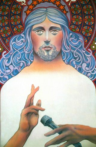 Jesus Christ Superstar Poster Full - Sized Artist Edition Hand - Signed David Byrd 5