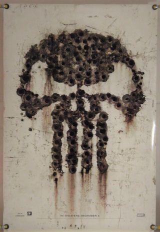 Punisher: War Zone Ds Rolled Adv Orig 1sh Movie Poster Ray Stevenson (2008)