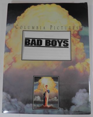 Bad Boys Press Kit Will Smith Martin Lawrence Tcheky Karyo Michael Bay (1995)