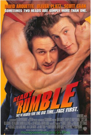 Ready To Rumble Movie Poster Ss 27x40 David Arquette Scott Caan